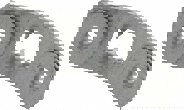 2.38mm Diam, Steel, Rivet On, Quarter Turn Stud Receptacle without Base