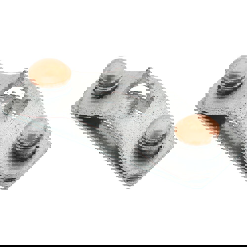 Steel, Weld On, Quarter Turn Stud Receptacle