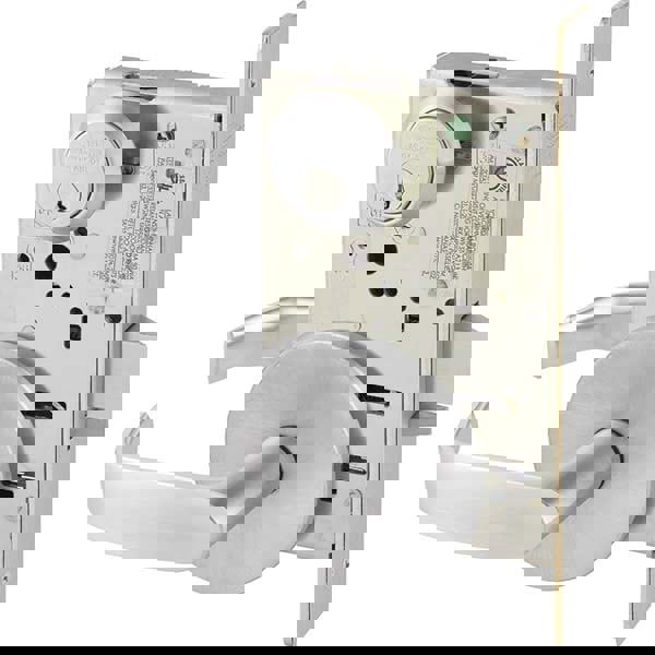 Lever Locksets; Type: Classroom; Door Thickness: 1-3/4; Key Type: Conventional; Back Set: 2-3/4; For Use With: Commercial Doors; Finish/Coating: Satin Chrome; Material: Steel; Material: Steel; Door Thickness: 1-3/4; Lockset Grade: Grade 1; Performance: He