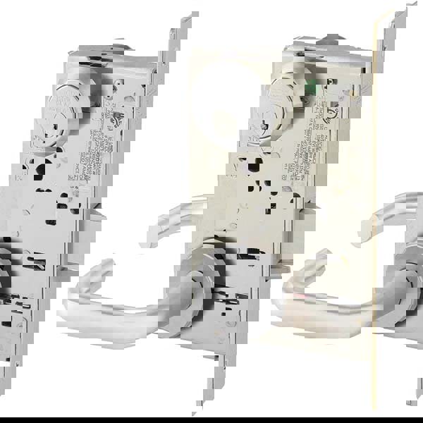 Lever Locksets; Type: Classroom; Door Thickness: 1-3/4; Key Type: Conventional; Back Set: 2-3/4; For Use With: Commercial Doors; Finish/Coating: Satin Chrome; Material: Steel; Material: Steel; Door Thickness: 1-3/4; Lockset Grade: Grade 1; Performance: He