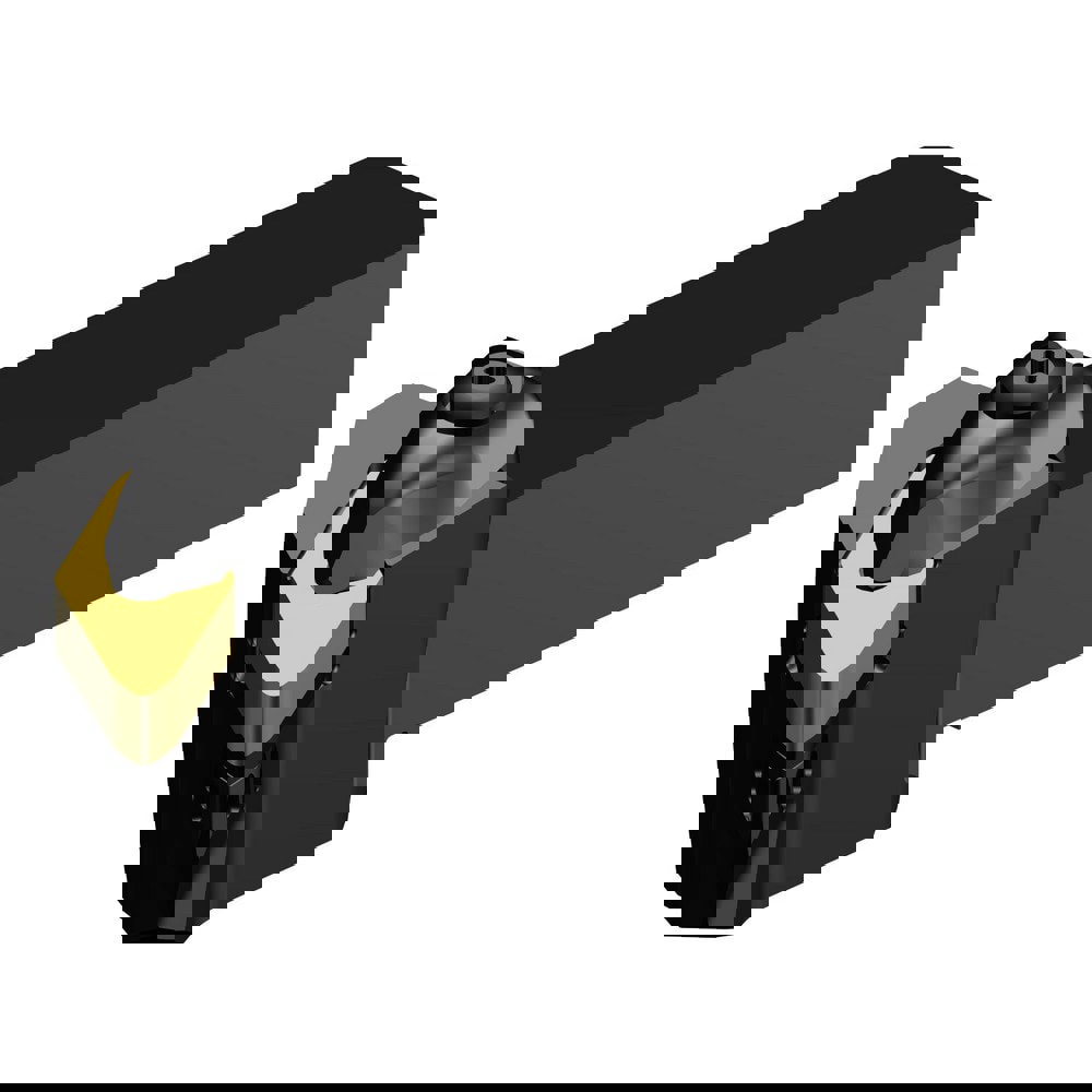 Indexable Turning Toolholder: QS-CP-25BR-12-12B, Clamp