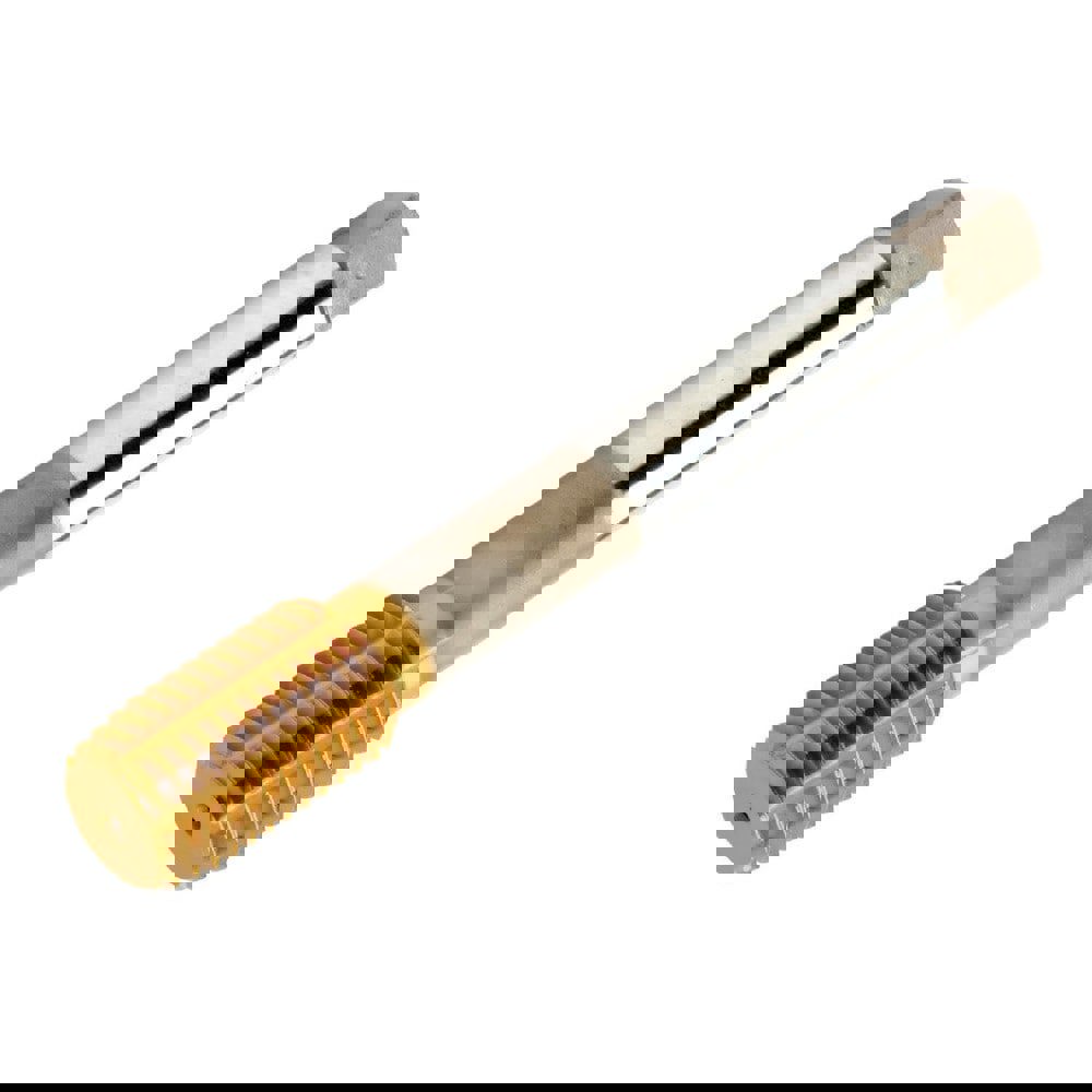 Thread Forming Tap: 7/16-20 UNF, 2B Class of Fit, Semi-Bottoming, Powdered Metal, TiN Coated