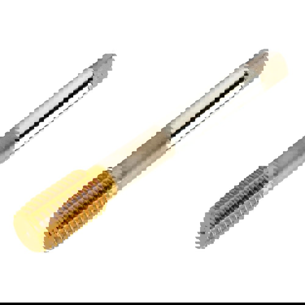 Thread Forming Tap: MF10x1.25 Metric Fine, 6H Class of Fit, Semi-Bottoming, Powdered Metal, TiN Coated