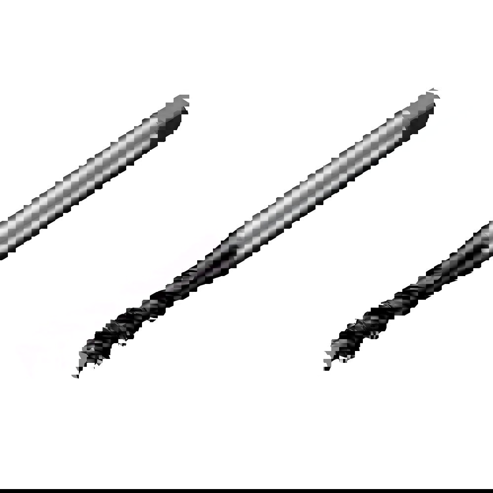 Spiral Flute Tap: M10 M, 3 Flutes, Semi-Bottoming, 6H Class of Fit, High Speed Steel, TiAlN Coated