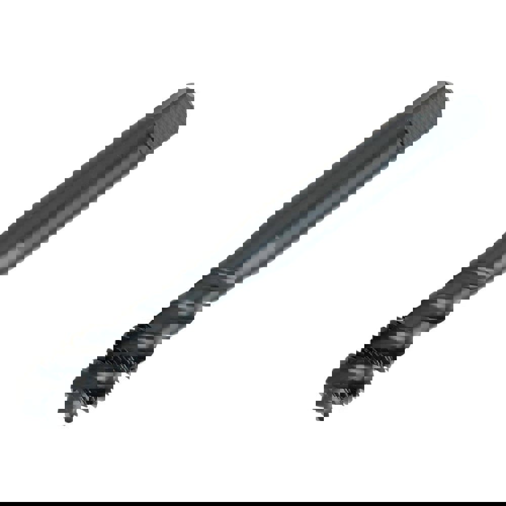 Spiral Flute Tap: 7/8-14 UNF, 4 Flutes, Semi-Bottoming, 2B Class of Fit, Powdered Metal, FeN Coated