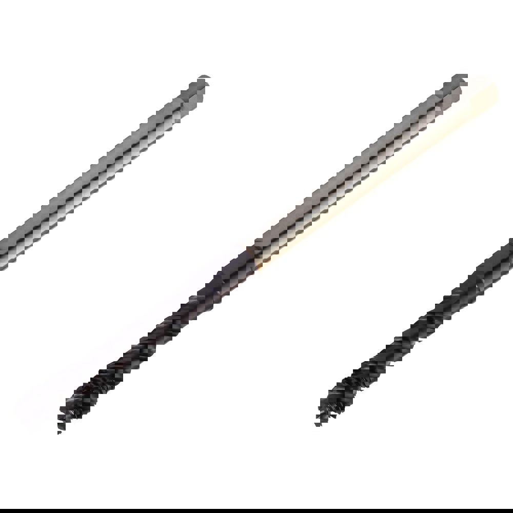 Spiral Flute Tap: M5 M, 3 Flutes, Semi-Bottoming, 6H Class of Fit, High Speed Steel, TiAlN Coated