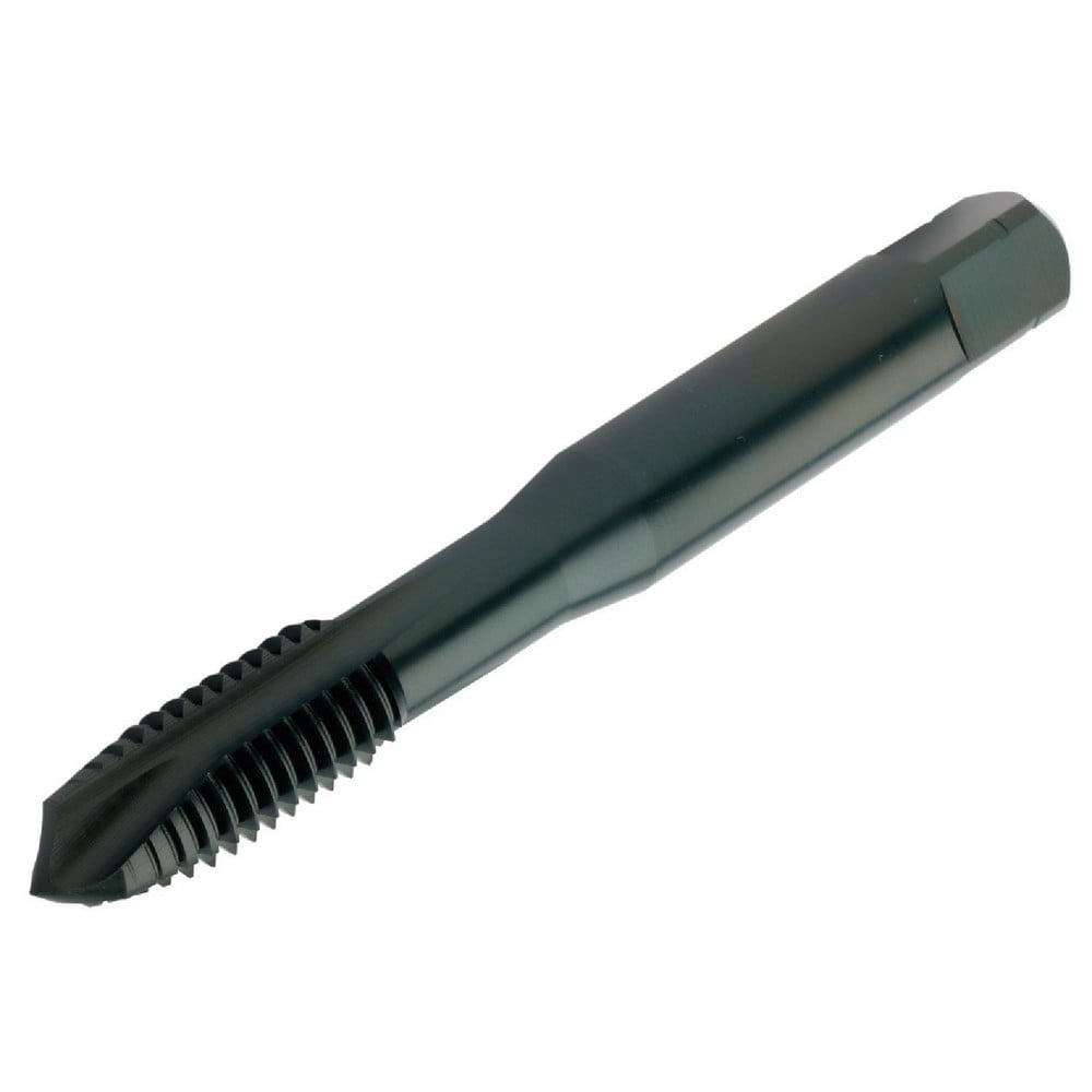 Spiral Point Tap: M14x2 Metric, 3 Flutes, Plug, 6H Class of Fit, High Speed Steel, TiAlN Coated