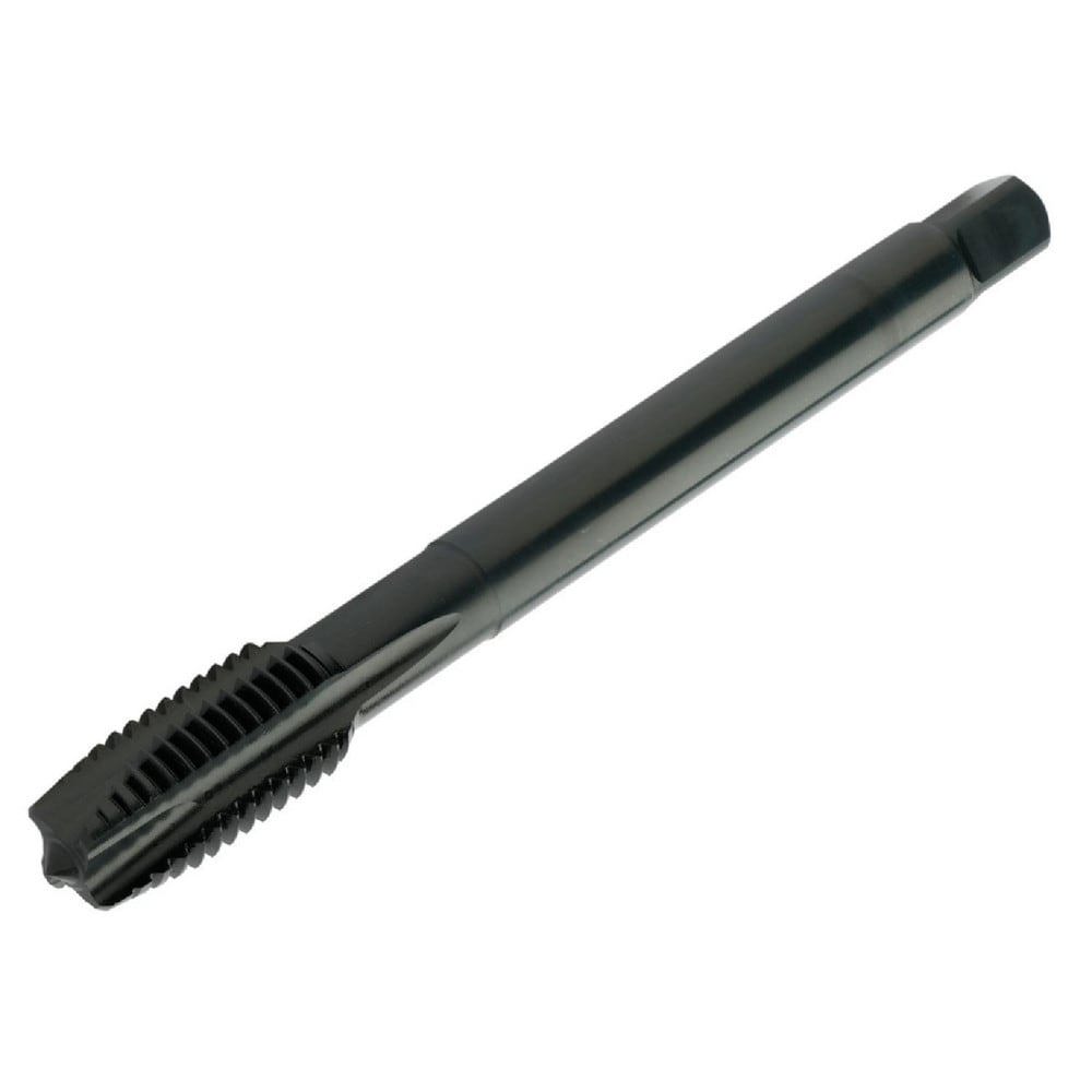 Spiral Point Tap: M18x2.5 Metric, 4 Flutes, Plug, 6HX Class of Fit, High Speed Steel, FeN Coated