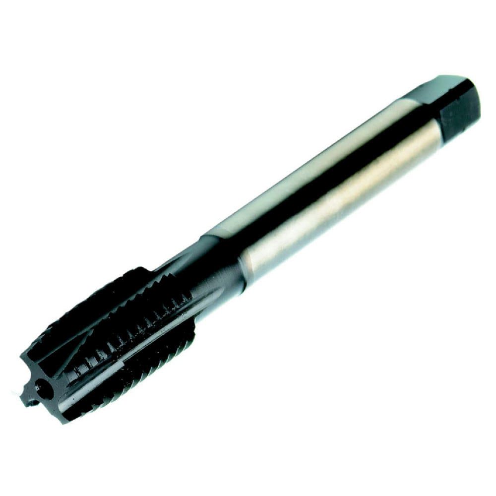 Spiral Point Tap: M5x0.8 Metric, 3 Flutes, Plug, 6HX Class of Fit, Powdered Metal, Uncoated