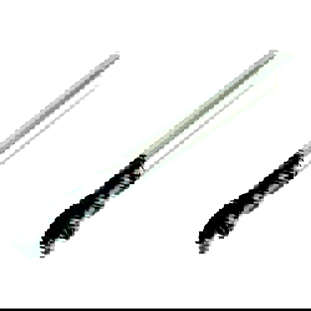 Spiral Flute Tap: #10-24 UNC, 3 Flutes, Semi-Bottoming, 2B Class of Fit, Powdered Metal, FeN Coated