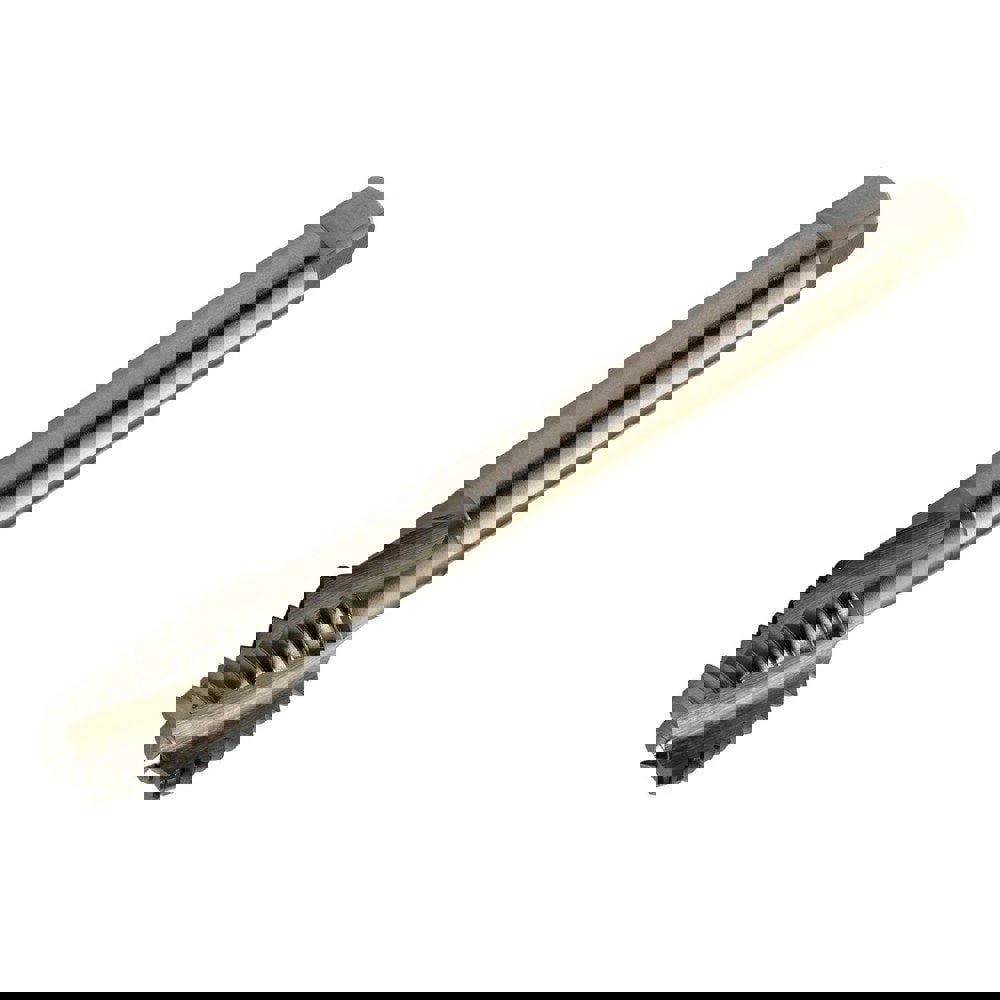 Spiral Flute Tap: 5/8-18 UNF, 4 Flutes, Semi-Bottoming, 2B Class of Fit, Powdered Metal, TiAlN/WC/C Coated