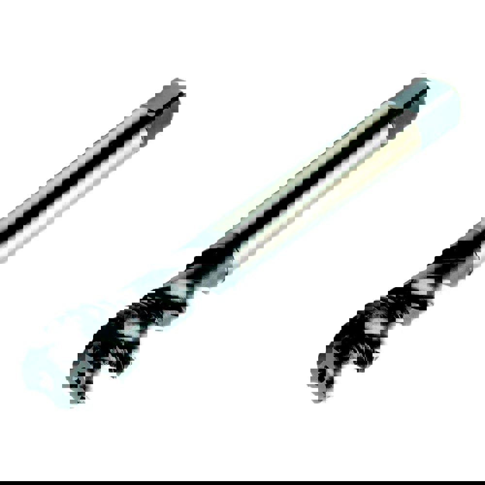 Spiral Flute Tap: M30 M, 4 Flutes, Semi-Bottoming, 6H Class of Fit, Powdered Metal, TiAlN/WC/C Coated