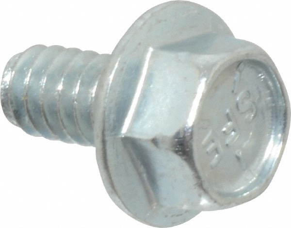 Serrated Flange Bolt: #10-24 UNC, 3/8
