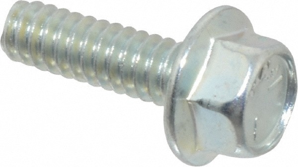 Serrated Flange Bolt: #10-24 UNC, 5/8
