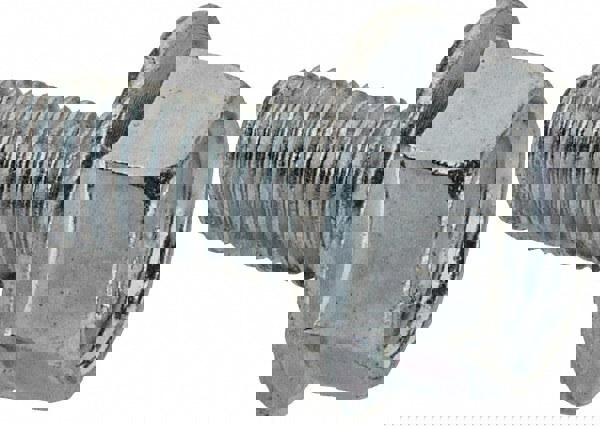 Serrated Flange Bolt: #10-32 UNF, 3/8