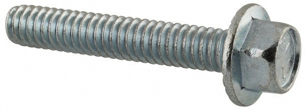Serrated Flange Bolt: 1/4-20 UNC, 1-1/2