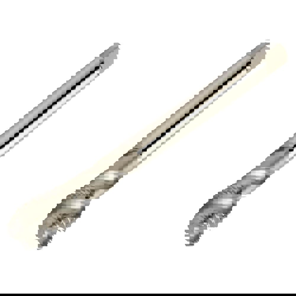 Spiral Flute Tap: M16 M, 4 Flutes, Semi-Bottoming, 6H Class of Fit, High Speed Steel, Uncoated