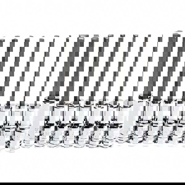 Hex Bit Socket Set: 3/8