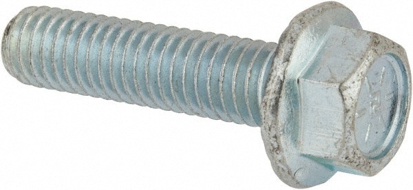 Serrated Flange Bolt: 3/8-16 UNC, 1-1/2