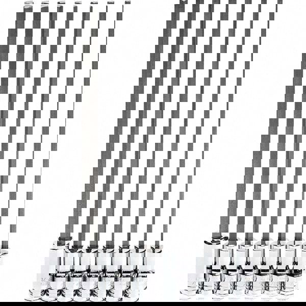 Hex Bit Socket Set: 3/8