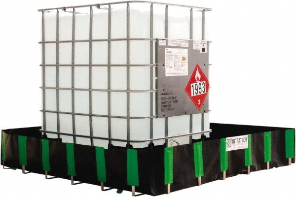 High Wall Collapsible Berm: 5,610 gal Capacity, 50' Long, 15' Wide