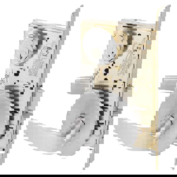 Lever Locksets; Type: Office; Door Thickness: 1-3/4; Key Type: Conventional; Back Set: 2-3/4; For Use With: Commercial Doors; Finish/Coating: Satin Chrome; Material: Steel; Material: Steel; Door Thickness: 1-3/4; Lockset Grade: Grade 1; Performance: Heavy