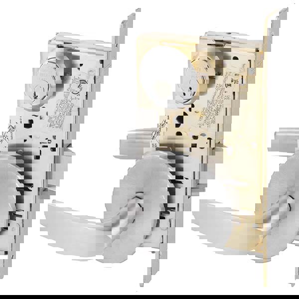 Lever Locksets; Type: Office; Door Thickness: 1-3/4; Key Type: Conventional; Back Set: 2-3/4; For Use With: Commercial Doors; Finish/Coating: Satin Chrome; Material: Steel; Material: Steel; Door Thickness: 1-3/4; Lockset Grade: Grade 1; Performance: Heavy