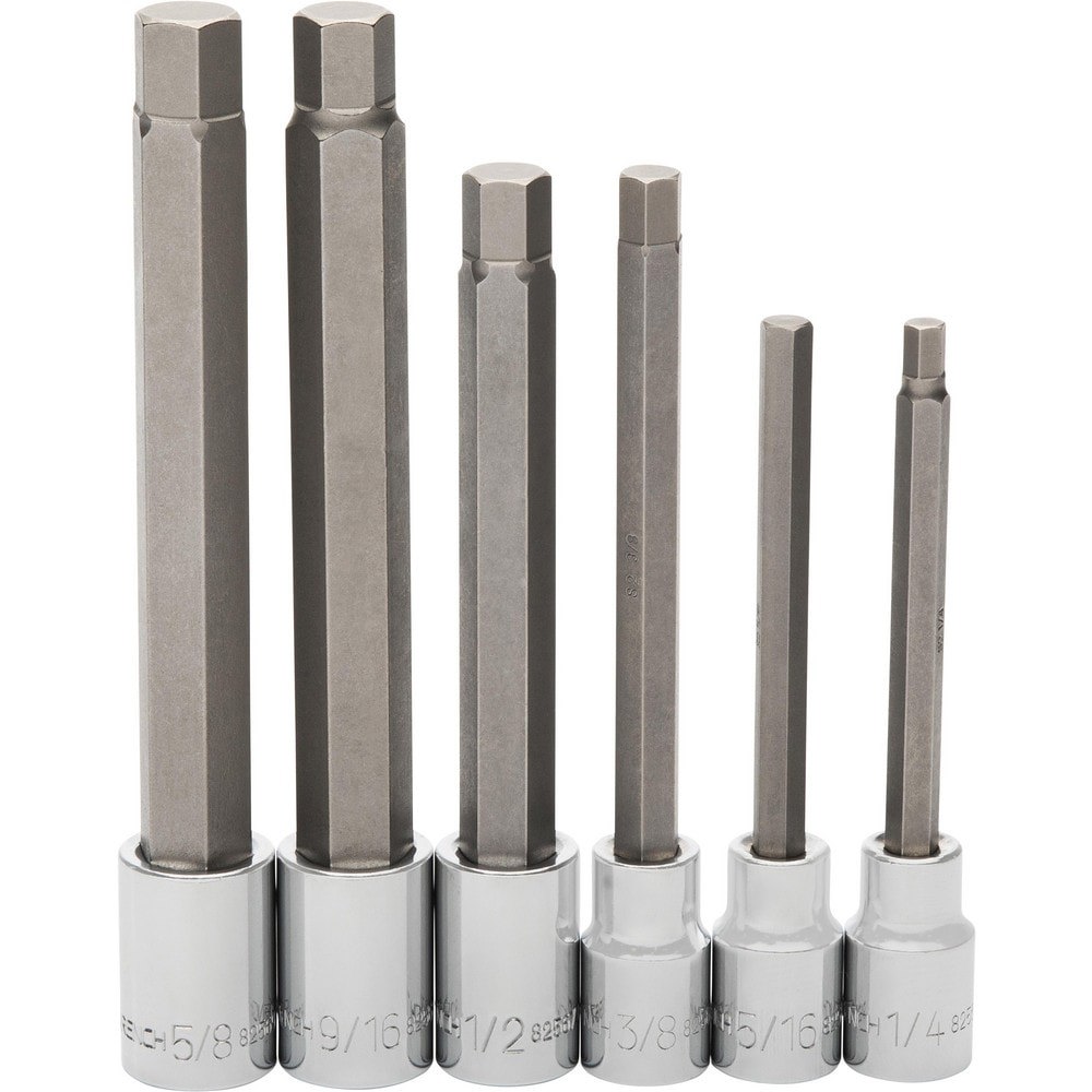 Socket Sets; Set Type: Socket Set ; Drive Size: 1/2 ; Minimum Size (Inch): 1/4 ; Maximum Size (Inch): 5/8 ; Tool Type: Socket Set ; Material: Steel