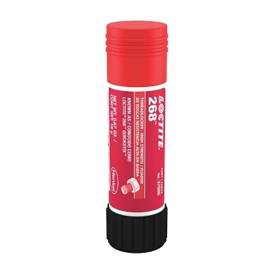 Threadlocker: Red, Semi-Solid, 9 g, Stick