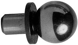 Shoulder Tooling Ball: Inspection, 12 mm Ball Dia, 6 mm Shank Dia, Thread