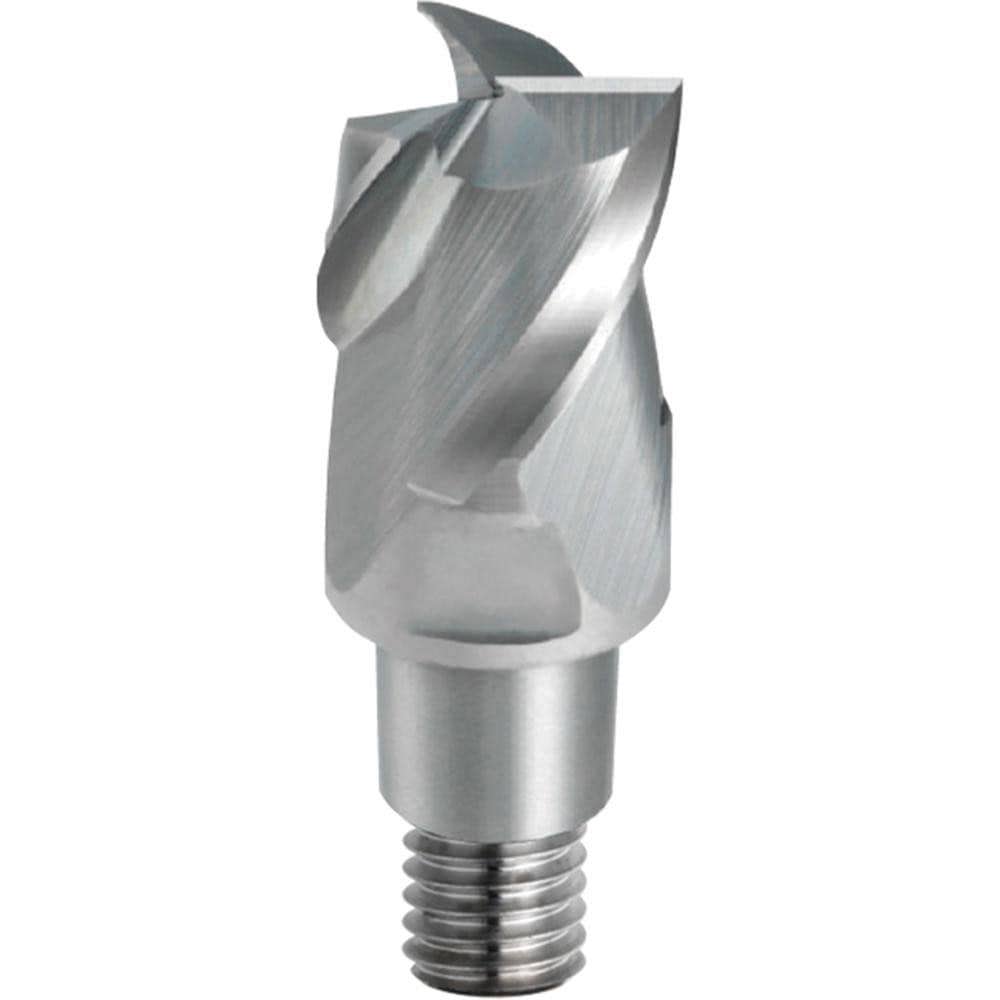 Square End Mill Heads; Mill Diameter (Decimal Inch): 1.0000 ; Connection Type: iMX25 ; Overall Length (Inch): 1-1/2 ; Material: Solid Carbide ; Cutting Direction: Multi-Directional ; Flute Direction: Right Hand