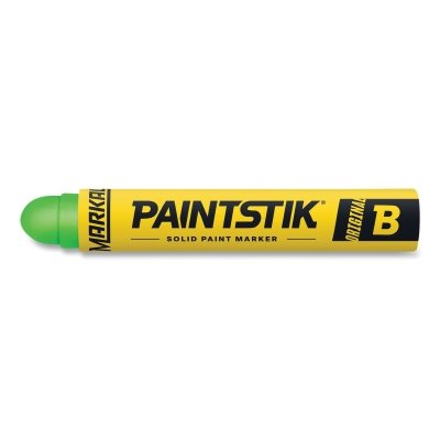 Solid paint crayon in fluorescent colors