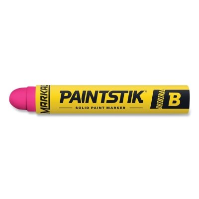 Solid paint crayon in fluorescent colors