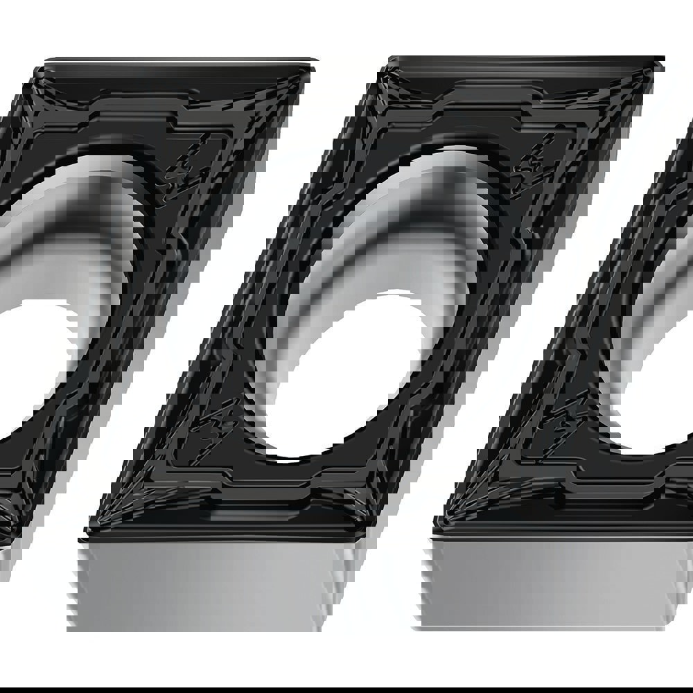 Turning Inserts; Insert Style: CCMT ; ANSI Size Code: 32.51 ; ISO Size Code: 09T304 ; Insert Shape: C - Diamond (Rhombic) 80-Deg ; Included Angle: 80.00 ; Inscribed Circle (mm): 9.53