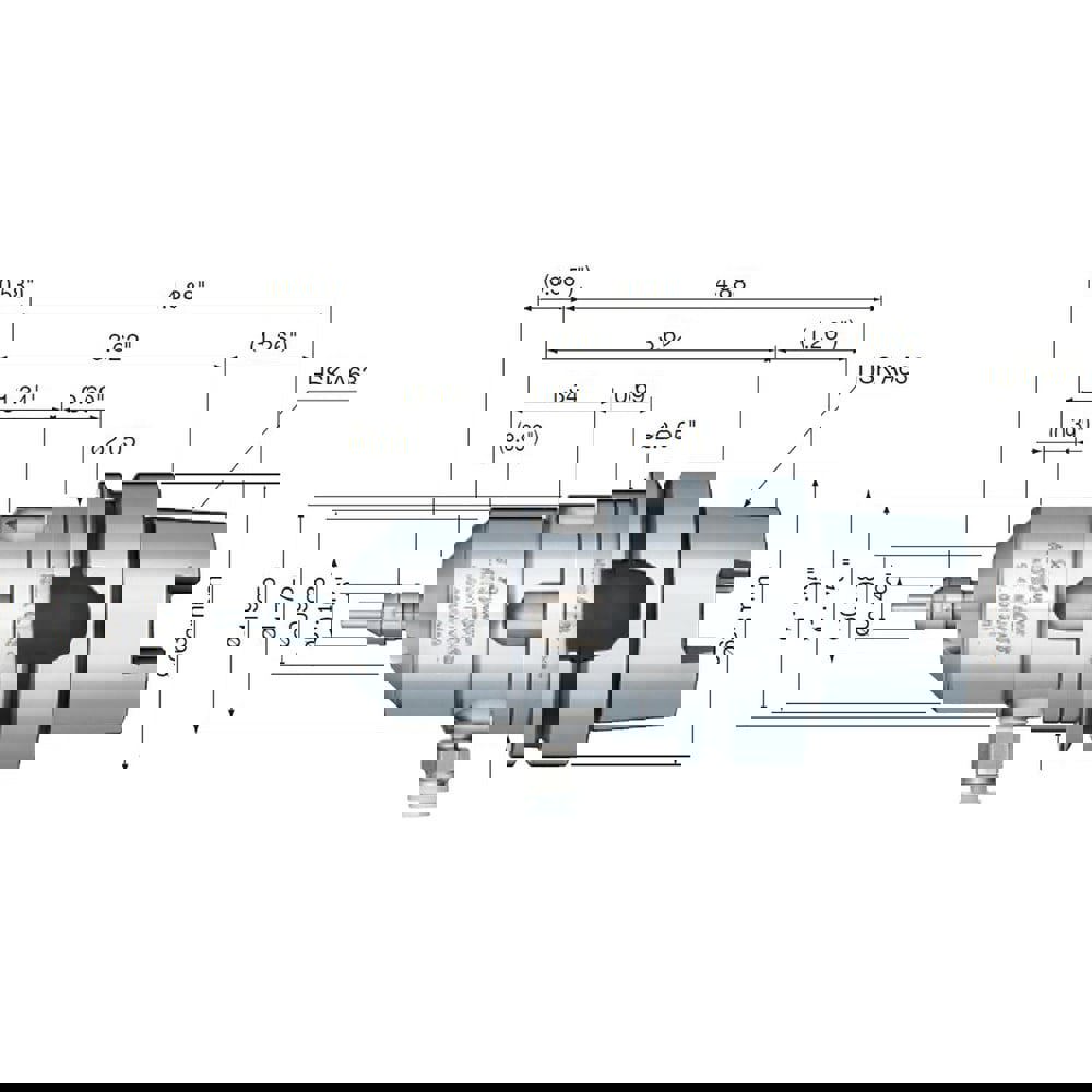 Pneumatic High-Speed Spindles; Max Tool Mounting Depth: .97 ; Operating Pressure Range (psi): 44-101 ; Automatic Tool Changeable: No ; Air Turbine: Yes