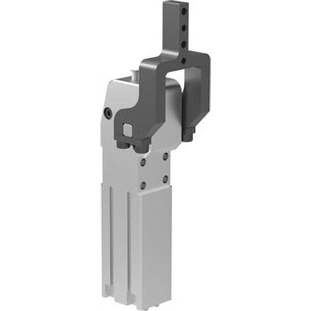 Power Hold-Down Toggle Clamps; Bar End Type: Closed ; Holding Capacity - Inner (kg): 27 ; Holding Capacity - Inner (N): 80 ; Holding Capacity - Inner (Lb.): 59 ; Bar Opening (Degrees): 105 ; Bar Style: Solid