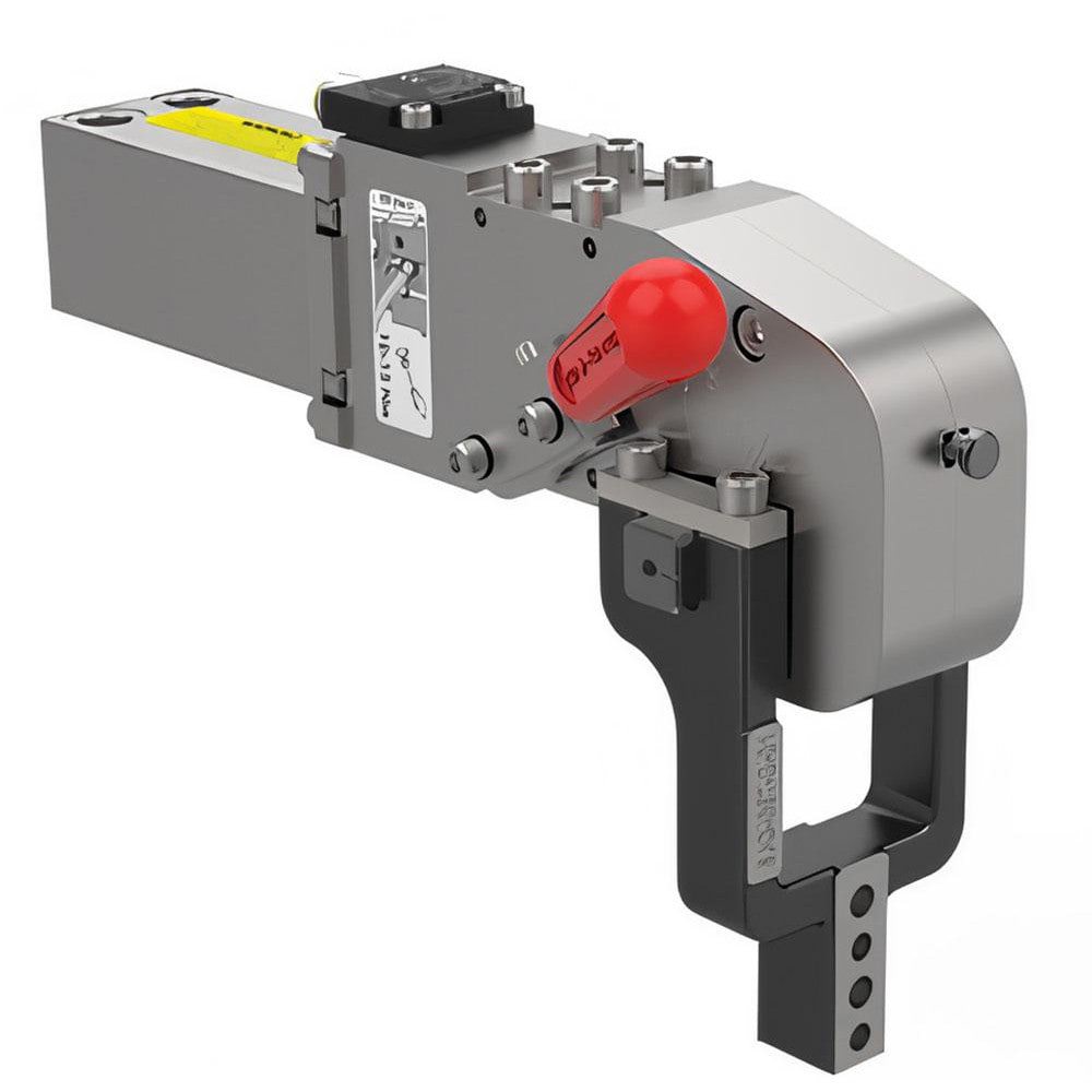 Power Hold-Down Toggle Clamps; Bar End Type: Closed ; Holding Capacity - Inner (kg): 25 ; Holding Capacity - Inner (N): 75 ; Holding Capacity - Inner (Lb.): 55 ; Bar Opening (Degrees): 105 ; Bar Style: Solid