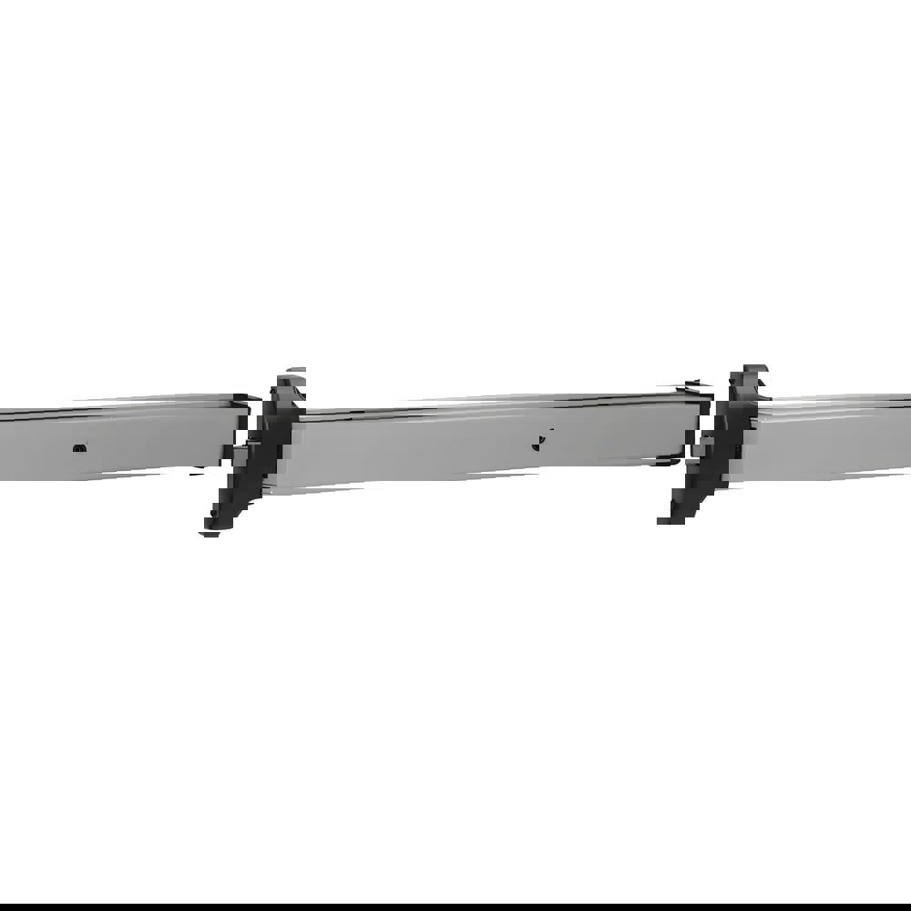 Push Bars; Material: Metal ; Locking Type: Exit Device Only ; Finish/Coating: Aluminum Painted ; Maximum Door Width: 3ft ; Minimum Door Width: 2.33ft ; Grade: 1