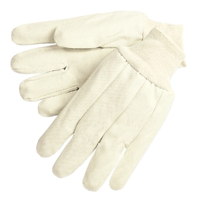Work Gloves: Memphis 8300C, Size Large, Cotton & Polyester Lined, Cotton & Polyester, General Purpose