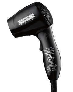 1500W HAIR DRYR W/ LGHT BLAC
