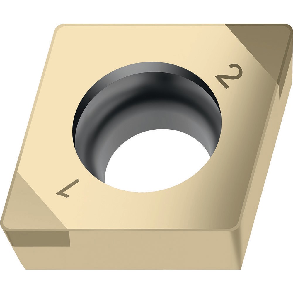 Turning Inserts; ANSI Insert Code: CCGW3(2.5)2 ; ISO Insert Code: CCGW09T308 ; Relief Angle: 7.000 ; Insert Style: CCGW ; Corner Radius (mm): 0.80 ; Included Angle: 80.00