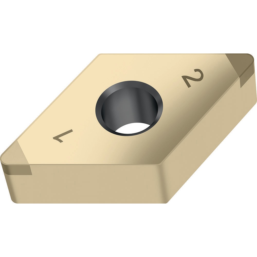 Turning Inserts; ANSI Insert Code: DNGA442 ; ISO Insert Code: DNGA150608 ; Relief Angle: 0.000 ; Insert Style: DNGA ; Corner Radius (mm): 0.80 ; Included Angle: 55.00
