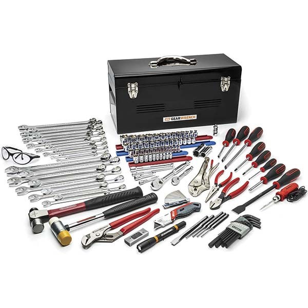 Combination Hand Tool Set: 121 Pc, Automotive Master Tool Set