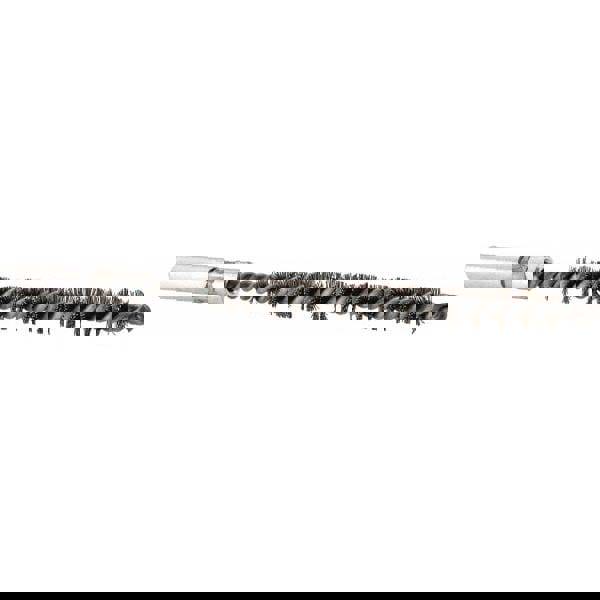 Power Tube Brush: Helical, Stainless Steel