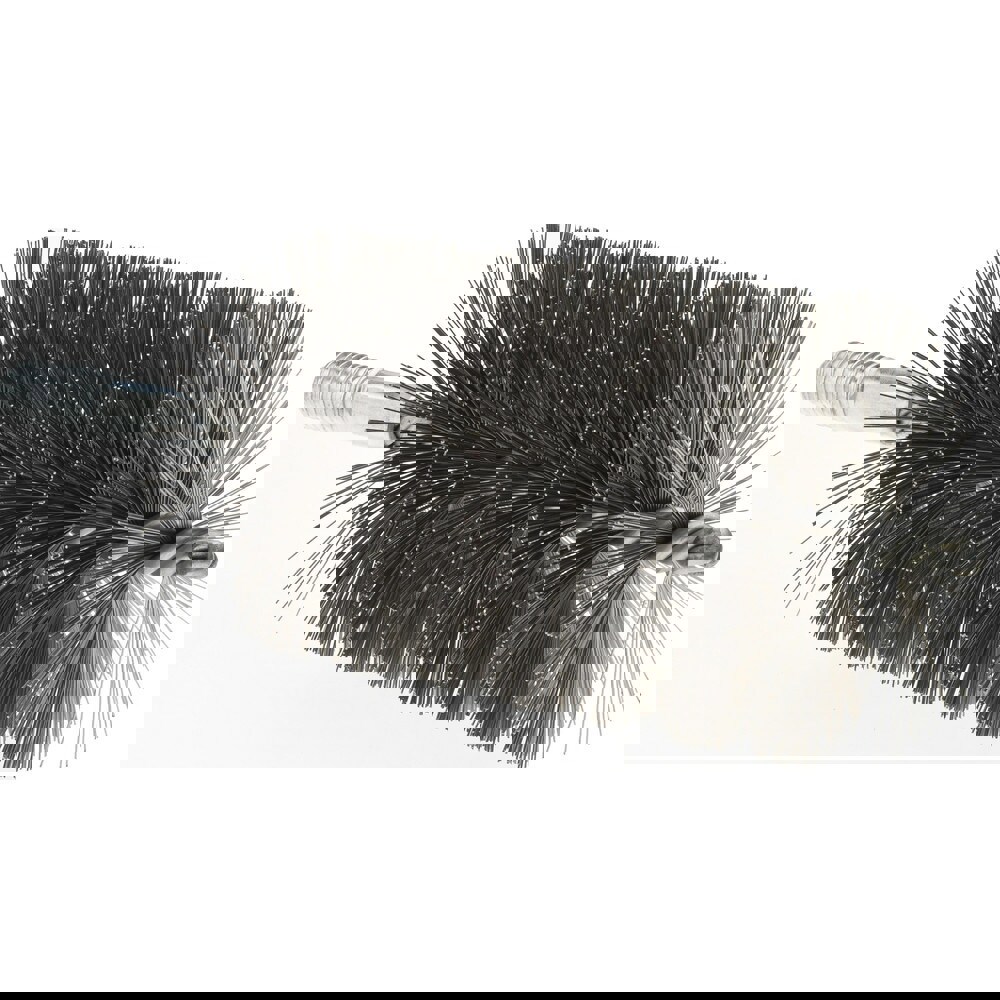 Power Tube Brush: Helical, Stainless Steel