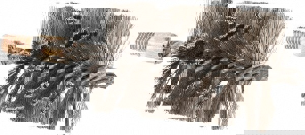 Power Tube Brush: Helical, Stainless Steel