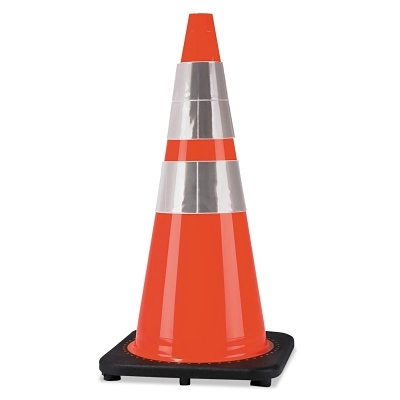28 CONES WITH 2 REFLECTIVE COLLARS