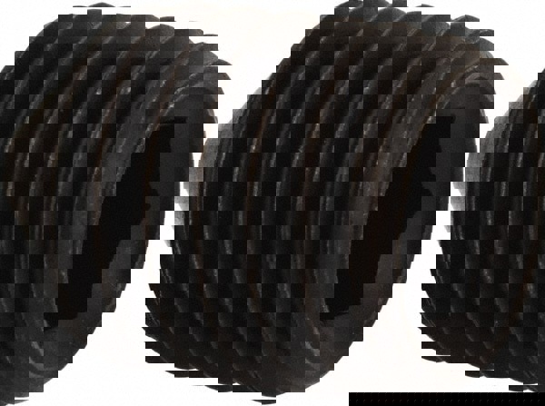 Set Screw: M12x1.75, 16.00 mm Overall Length, Cone Point, Alloy Steel, Grade 14.9 (45H)