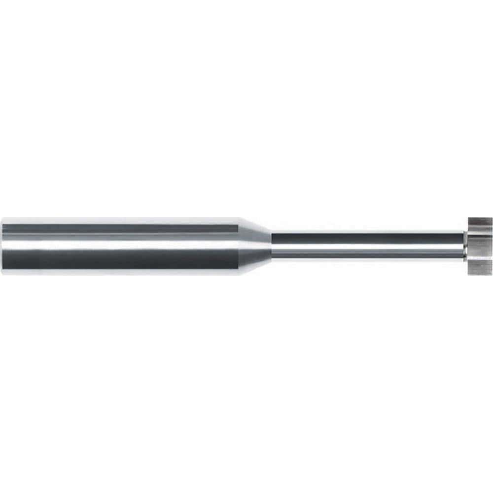 Woodruff/Keyseat Cutters; Connection Type: Shank ; Cutter Material: Solid Carbide ; Cutter Diameter (Inch): 5/16 ; Cutter Diameter (Decimal Inch): 0.3120 ; Tooth Configuration: Straight ; Cutting Width (Inch): 1/8