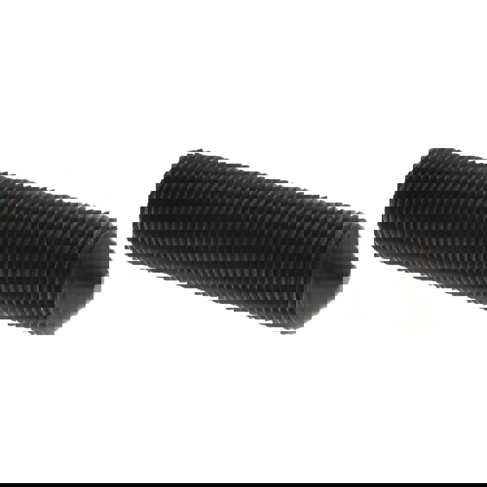 Set Screw: M12x1.75, 50.00 mm Overall Length, Cone Point, Alloy Steel, Grade 14.9 (45H)